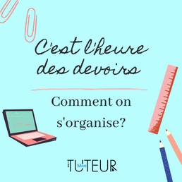 Ebook : C'est l'heure des devoirs, comment on s'organise?